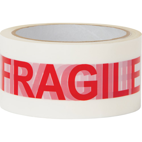 Ruban d'emballage Fragile, Adh&eacute;sif Thermofusible, 2 mils, 48 mm (2") x 100 m (328') Meunier Outillage Industriel