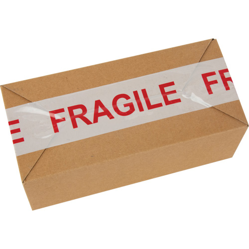 Ruban d'emballage Fragile, Adh&eacute;sif Thermofusible, 2 mils, 48 mm (2") x 100 m (328') Meunier Outillage Industriel