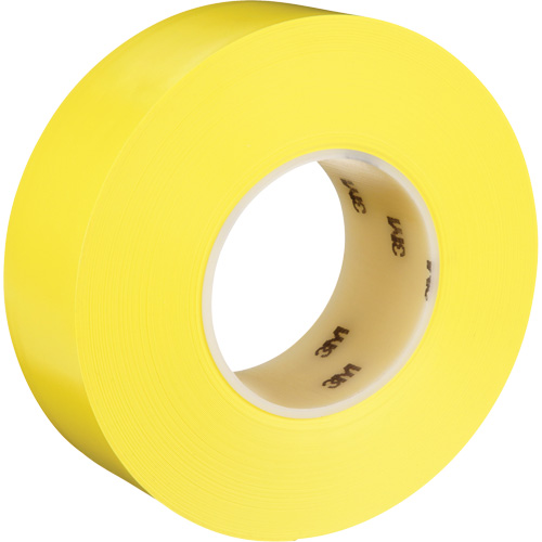Durable Floor Marking Tape 971, 2" x 108', Vinyl, Yellow Meunier Outillage Industriel