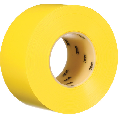 Durable Floor Marking Tape 971, 3" x 108', Vinyl, Yellow Meunier Outillage Industriel