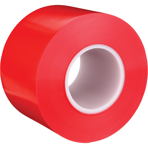 Durable Floor Marking Tape 971, 4" x 108', Vinyl, Red Meunier Outillage Industriel