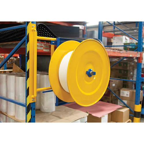 Strapping Dispenser, Polyester/Steel/Polypropylene Straps, 16"/8" Core Dia., 3"/8"/6" Roll Width Meunier Outillage Industriel