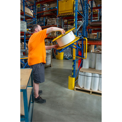 Strapping Dispenser, Polyester/Steel/Polypropylene Straps, 16"/8" Core Dia., 3"/8"/6" Roll Width Meunier Outillage Industriel