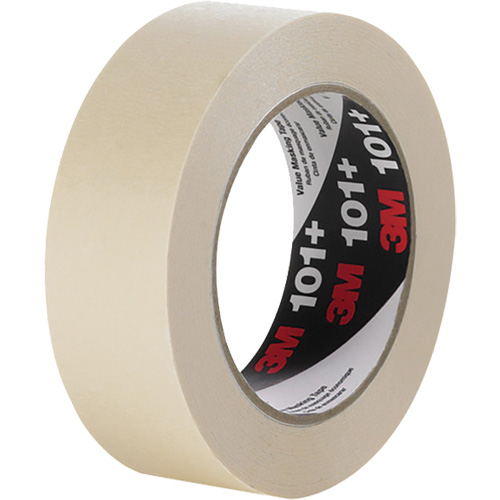 Ruban-cache &eacute;conomique 101+, 12 mm (59/125") x 55 m (180,44'), Havane Meunier Outillage Industriel
