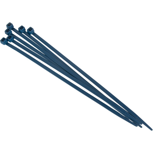 Metal Detectable Cable Ties, 15" L, 120 lbs. Tensile Strength Meunier Outillage Industriel