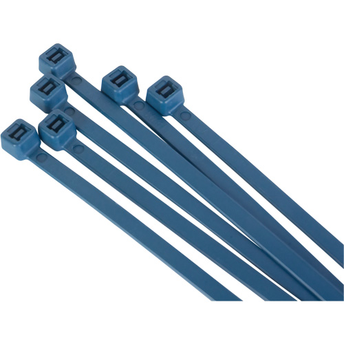 Metal Detectable Cable Ties, 15" L, 120 lbs. Tensile Strength Meunier Outillage Industriel