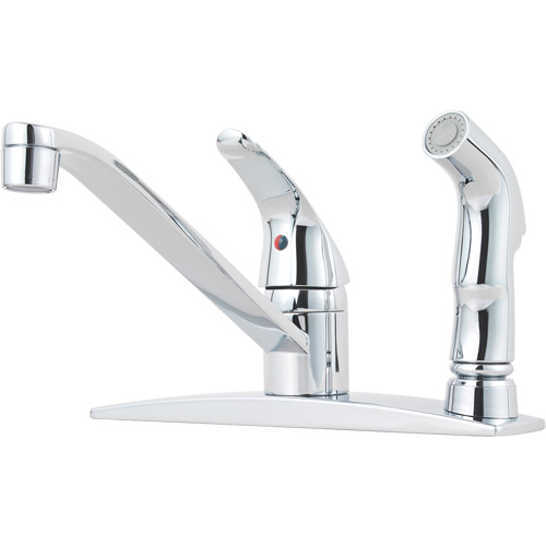 Pfirst Series Kitchen Faucet with Side Sprayer Meunier Outillage Industriel