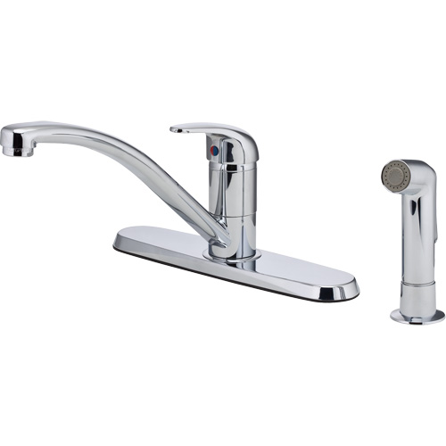Robinet de cuisine avec pulv&eacute;risateur s&eacute;rie Pfirst Meunier Outillage Industriel