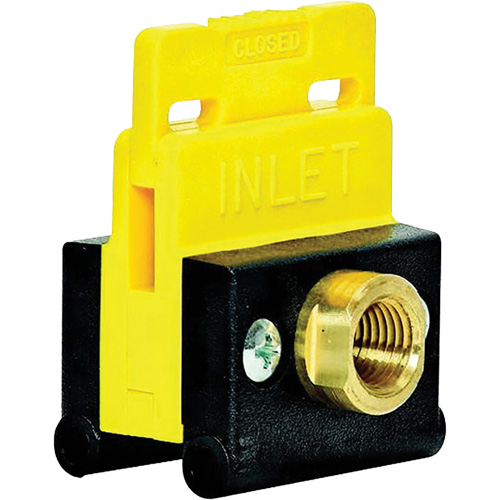 Vanne darr&ecirc;t &agrave; &eacute;chappement s&eacute;curitaire pour Modulair 200 Meunier Outillage Industriel
