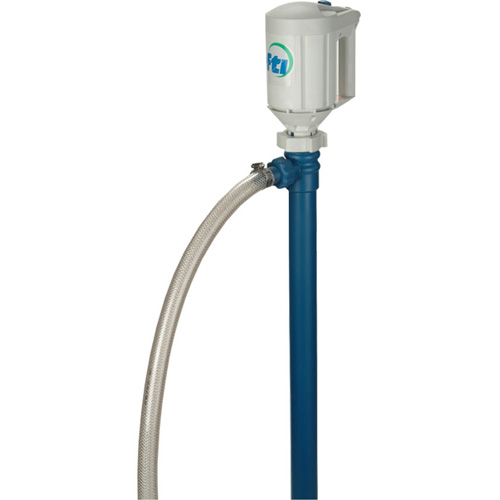 PFM-48 Drum Pump Kit with M3V Motor, Polypropylene/PVDF/Stainless Steel Meunier Outillage Industriel