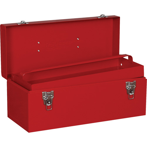 Utility Tool Box, 7" D x 16" W x 7-1/2" H, Red Meunier Outillage Industriel