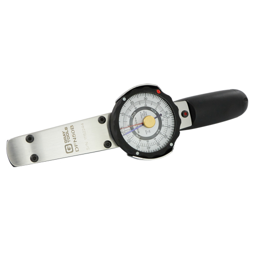 Torque Wrench with Memory Needle, Dial, 3/8" Square Drive, 0 - 50 ft-lbs. Meunier Outillage Industriel