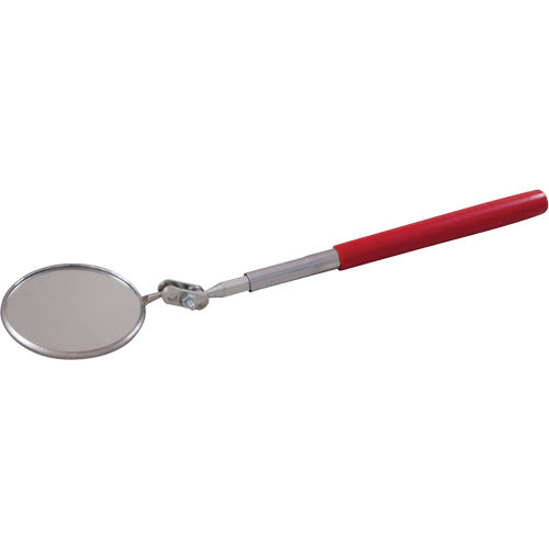 Miroir d'inspection, Circulaire, 2-1/4" lo x 2-1/4" la, T&eacute;lescopique Meunier Outillage Industriel