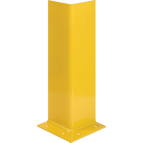 Upright Protectors, Steel, 7" W x 7" D x 12" H, Safety Yellow Meunier Outillage Industriel