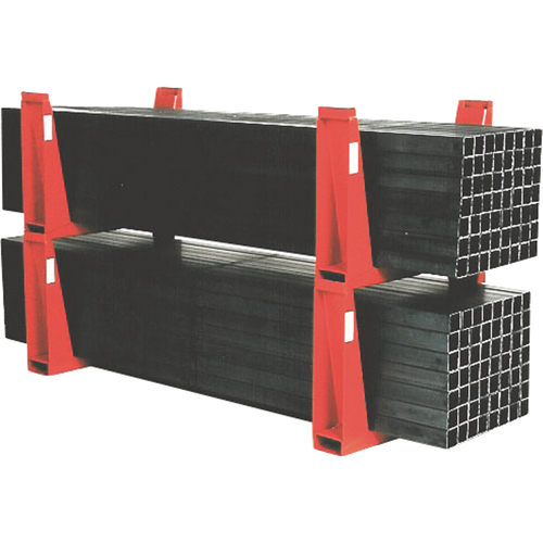 Stacking U-racks, 6000 lbs. Capacity Meunier Outillage Industriel