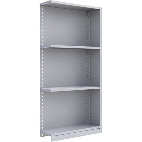 Interlok Shelving Unit, Steel, Boltless, 800 lbs. Capacity, 36" W x 76" H x 24" D Meunier Outillage Industriel