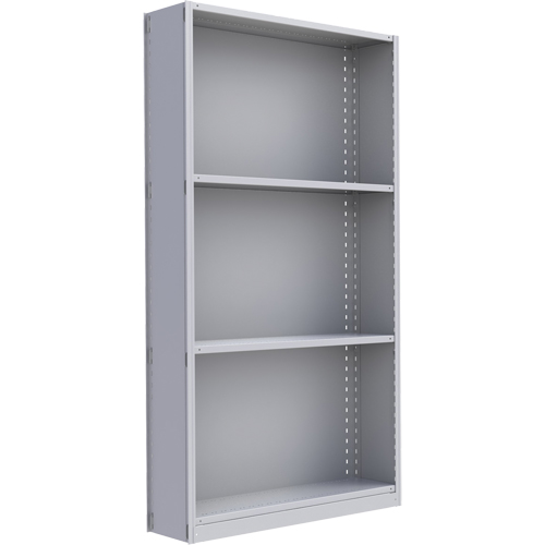 &eacute;l&eacute;ment de rayonnage Interlok, Acier, Sans boulons, Capacit&eacute; 450 lb, 48" la x 88" h x 24" p Meunier Outillage Industriel