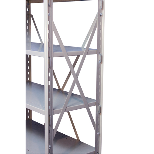 Croisillons arri&egrave;res pour rayonnage enclenchable Interlok Meunier Outillage Industriel