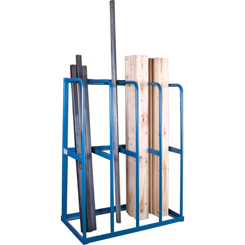 Bar Storage Racks - Vertical Bar Racks, Vertical, 48" W x 24" D x 60" H, 3000 lbs. Cap. Meunier Outillage Industriel