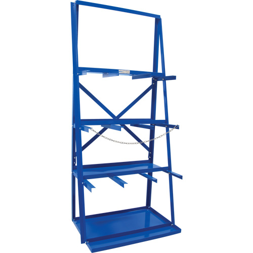 Bar Storage Rack, Vertical, 3 Levels, 36" W x 24" D x 84" H, 3000 lbs. Cap. Meunier Outillage Industriel