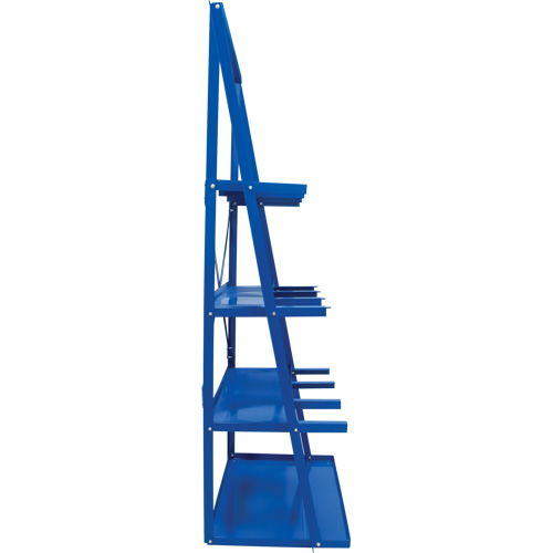 Bar Storage Rack, Vertical, 3 Levels, 36" W x 24" D x 84" H, 3000 lbs. Cap. Meunier Outillage Industriel
