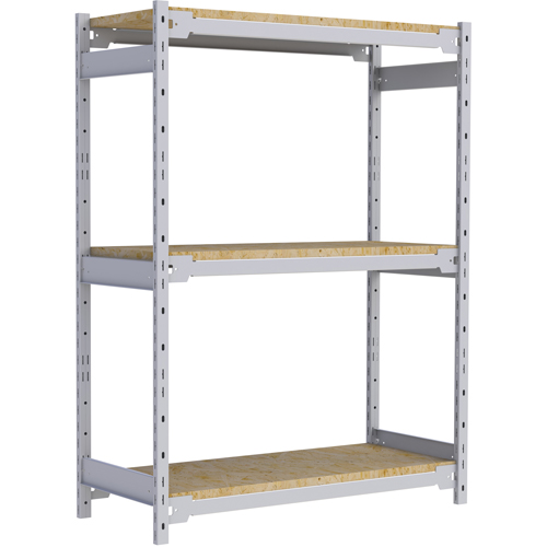 &eacute;tag&egrave;re-classeur de grande largeur, Acier, 3 Tablettes, 42" la x 18" p x 60" h Meunier Outillage Industriel