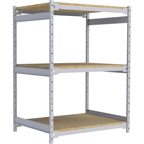 &eacute;tag&egrave;re-classeur de grande largeur, Acier, 3 Tablettes, 42" la x 32" p x 60" h Meunier Outillage Industriel