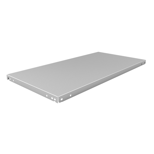 Slotted Angle Shelf, Galvanized Steel, 36" W x 18" D Meunier Outillage Industriel