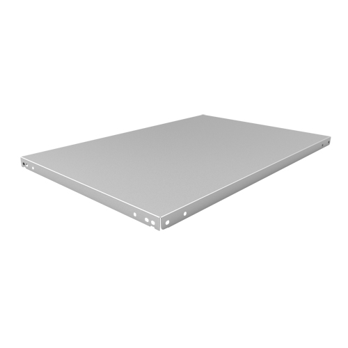 Tablette &agrave; corni&egrave;re perfor&eacute;e, Acier galvanis&eacute;, 48" la x 24" p Meunier Outillage Industriel