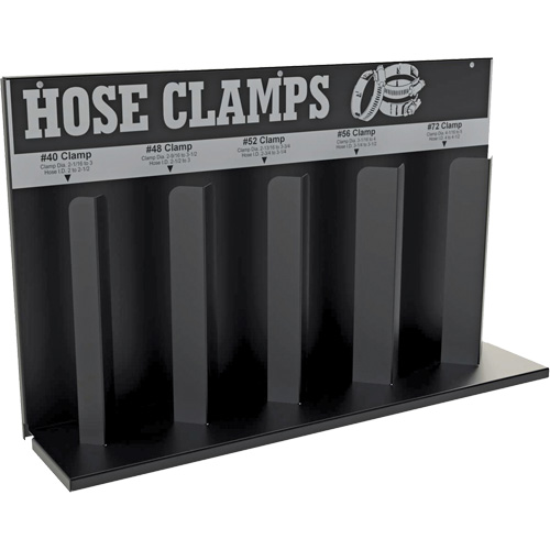 Support de rangement pour 5 colliers de serrage pour tuyaux flexibles Meunier Outillage Industriel