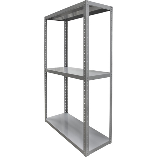 &eacute;tag&egrave;re robuste, Acier, Boulonn&eacute;, Capacit&eacute; 3000 lb, 36" la x 72" h x 24" p Meunier Outillage Industriel