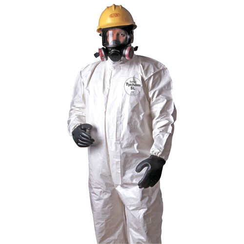 Tychem&reg; 4000 Coveralls, Large, White Meunier Outillage Industriel