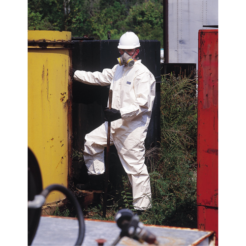 Tychem&reg; 4000 Coveralls, X-Large, White Meunier Outillage Industriel