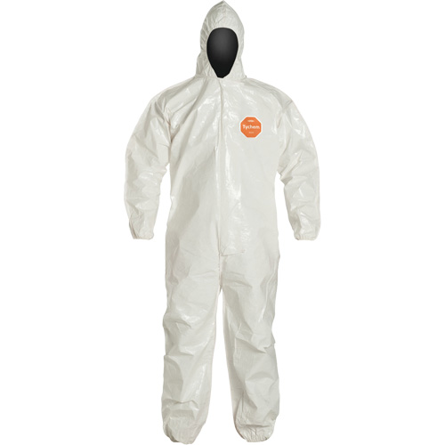 Tychem&reg; 4000 Coverall, 2X-Large, White Meunier Outillage Industriel