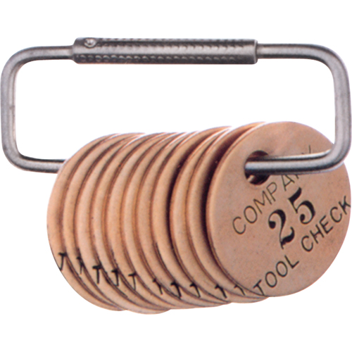 Anneaux fendus pour &eacute;tiquettes, 3", Acier Meunier Outillage Industriel
