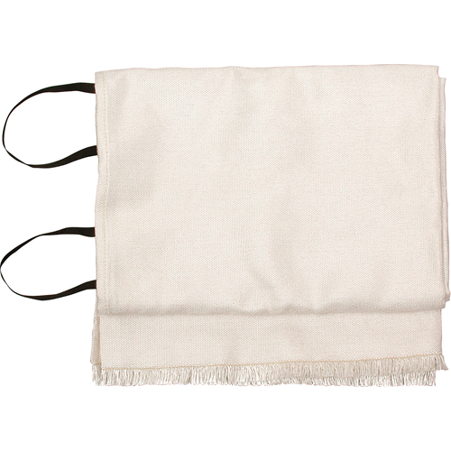 Couvertures ignifuges d'urgence, Fibre de verre, 72"lo x 60"la Meunier Outillage Industriel