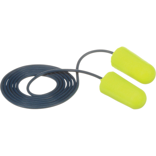 Bouchons d'oreilles d&eacute;tectables E-A-Rsoft, Avec cordon, R&eacute;gulier, Vrac - Sac en poly, NRR dB 32 Meunier Outillage Industriel