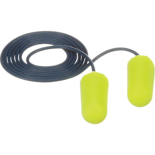 Bouchons d'oreilles d&eacute;tectables E-A-Rsoft, Avec cordon, R&eacute;gulier, Vrac - Sac en poly, NRR dB 32 Meunier Outillage Industriel