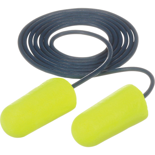 Bouchons d'oreilles d&eacute;tectables E-A-Rsoft, Avec cordon, R&eacute;gulier, Vrac - Sac en poly, NRR dB 32 Meunier Outillage Industriel