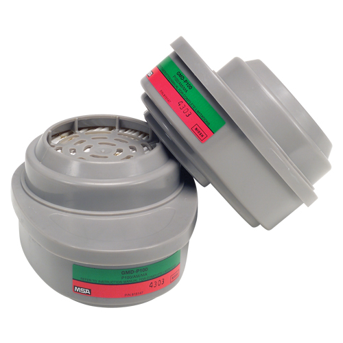 Cartouches pour respirateurs Advantage, Cartouche gaz/vapeur, Ammoniac/M&eacute;thylamine Meunier Outillage Industriel