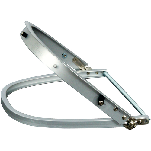 North&reg; Aluminum Faceshield Bracket for Slotted Hardhats Meunier Outillage Industriel