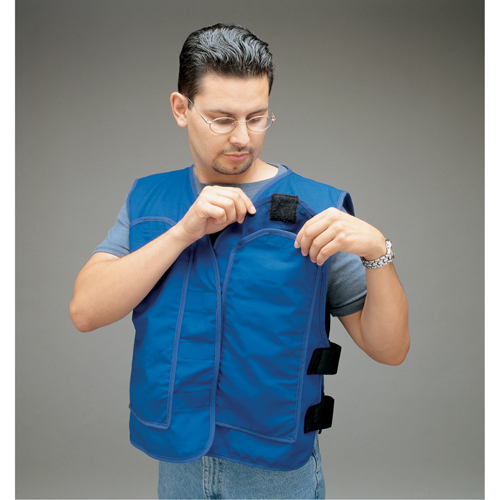 Vestes de refroidissement avec pochettes pour insertions ALLEGRO INDUSTRIES, Grand, Bleu royal Meunier Outillage Industriel
