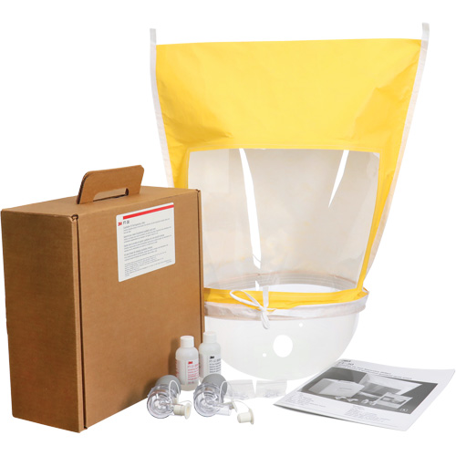 FT-30 Fit Test Kit with Testing Solution, Qualitative, Bitter Testing Solution Meunier Outillage Industriel