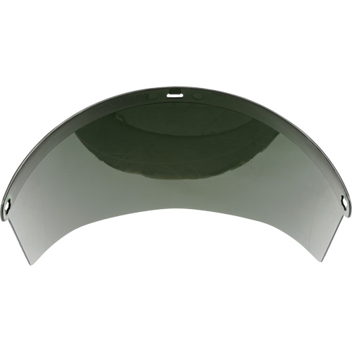 Molded Faceshield Window, Polycarbonate, Green Tint Meunier Outillage Industriel