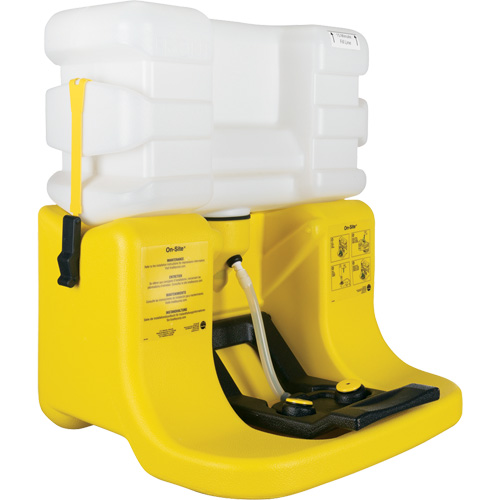 On-Site&reg; Eyewash Station, Gravity-Fed, 7 gal. Capacity, Meets ANSI Z358.1 Meunier Outillage Industriel