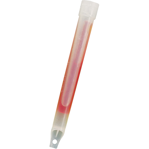 B&acirc;tons de s&eacute;curit&eacute; luminescents Cyalume 6", Rouge, Dur&eacute;e 30 min Meunier Outillage Industriel