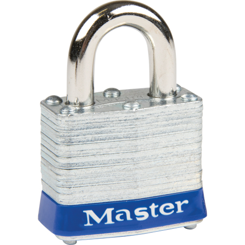 Series 3 Lockout Padlocks, Safety Padlock, Keyed Different, Laminated Steel, 1-9/16" Width Meunier Outillage Industriel