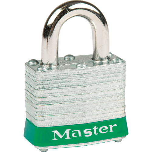 Series 3 Lockout Padlocks, Safety Padlock, Keyed Different, Laminated Steel, 1-9/16" Width Meunier Outillage Industriel