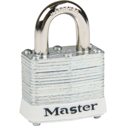 Series 3 Lockout Padlocks, Safety Padlock, Keyed Different, Laminated Steel, 1-9/16" Width Meunier Outillage Industriel