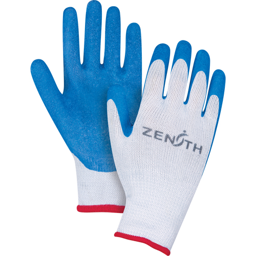 Gants enduits tricot&eacute; sans couture en caoutchouc naturel, 9/Grand, R&ecirc;vetement Latex de caoutchouc, Calibre 10, Enveloppe en Polyester/Coton Meunier Outillage Industriel
